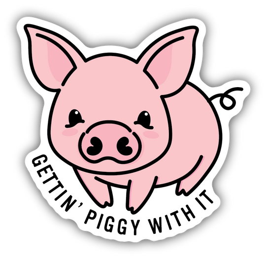 Stickers Northwest Gettin' Piggy With It Sticker