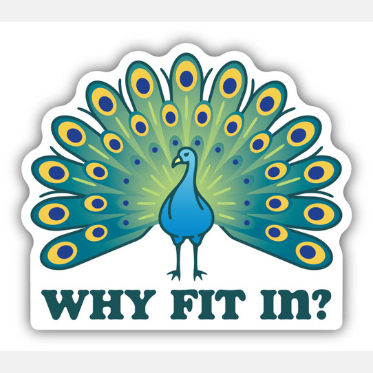 Stickers Northwest Why Fit In? Sticker