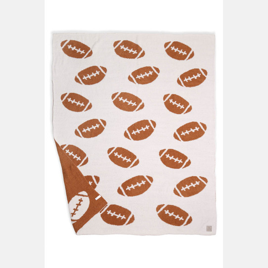 Football Game Day Reversible Throw Blanket