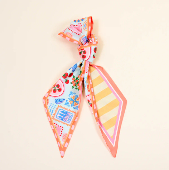 The Darling Effect Twirl & Tie Scarf in Ciao Bella