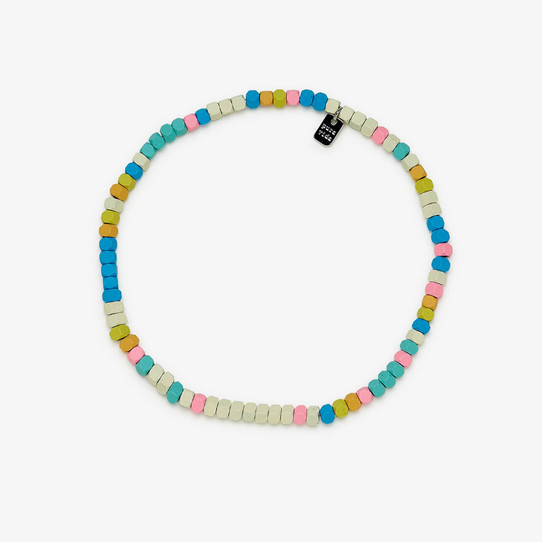 Pura Vida Bahama Bead Stretch Anklet