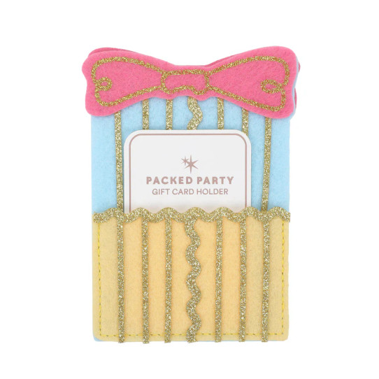 Packed Party Birthday Present Gift Card Holder
