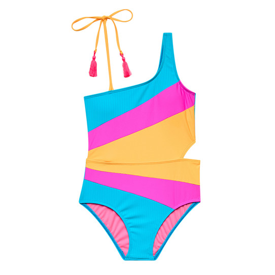 Beach Lingo Girls' Rays For Days One-Piece Suit