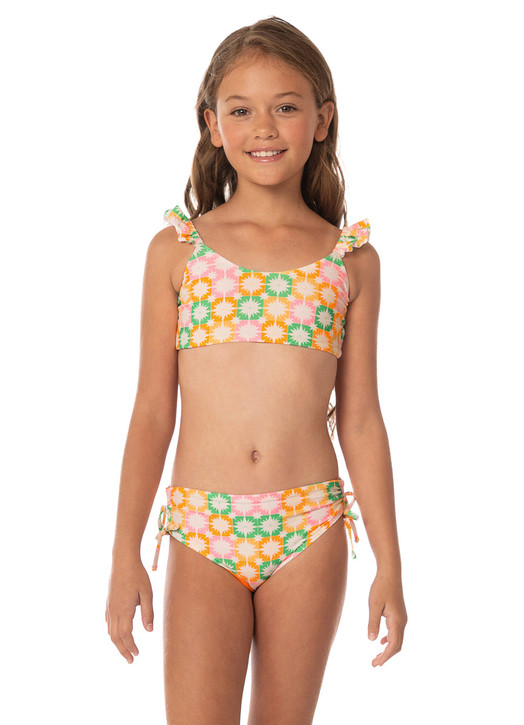 Maaji Girls' Tropical Tiles Bikini