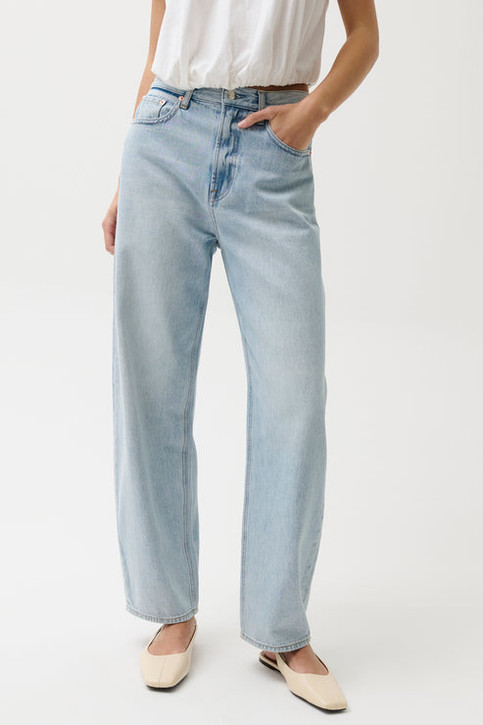 Pistola Women's Western Barrel Jeans
