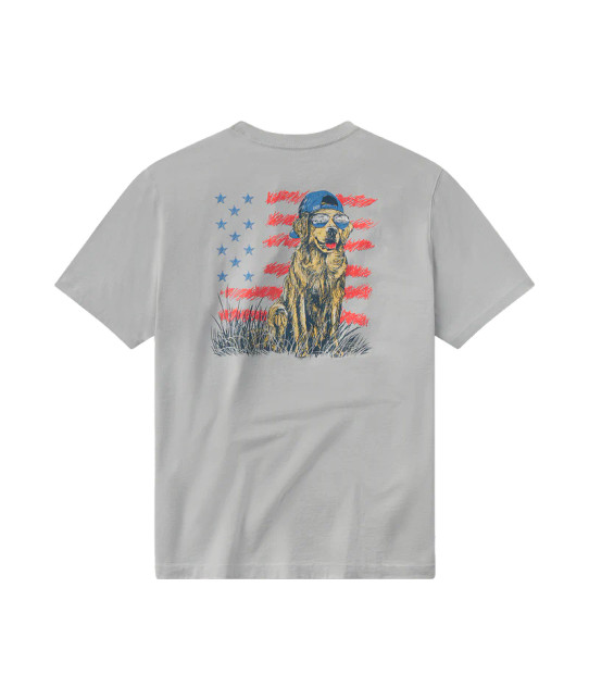 Southern Shirt Boys' Atta Boy Tee Harbor Mist Back front