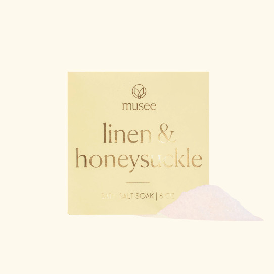 Musee Linen & Honeysuckle Mini Bath Soak