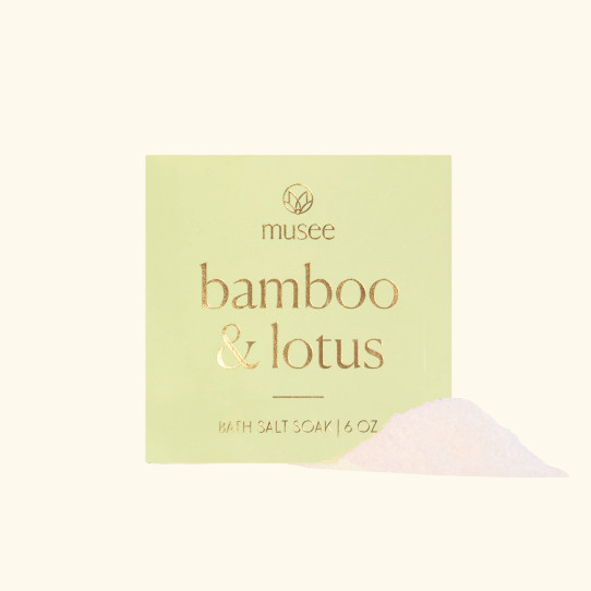 Musee Bamboo & Lotus Mini Bath Soaks Bamboo Lotus Full product view