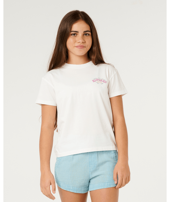Rip Curl Girls' Half Moon Bay Tee