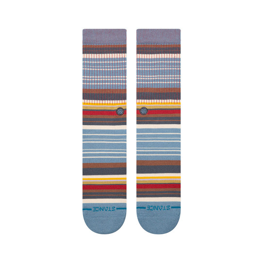 Stance Jorongo Pop Crew Socks Windward Blue Front