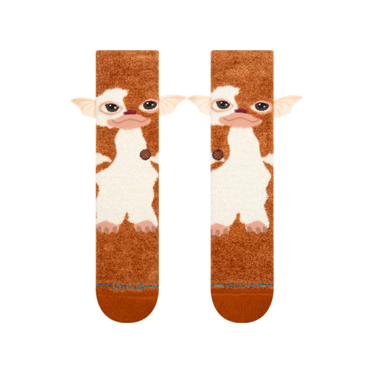 Stance Gizmo Crew Socks Brown Front