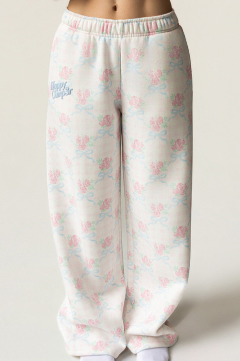Happy Camp3r Laced With Love Sweatpants detail view