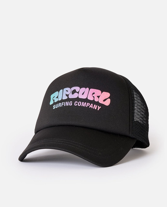Rip Curl Women's Surf Puff Trucker Hat 05WWHE back view