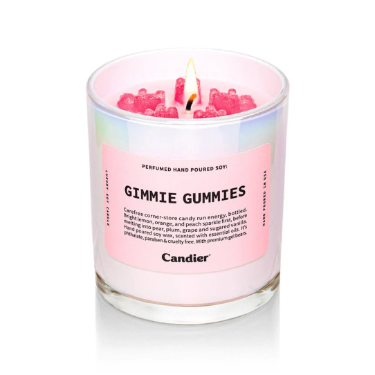 Candier Gimmie Gummies Candle GIMMIE GUMMIES 3 back view