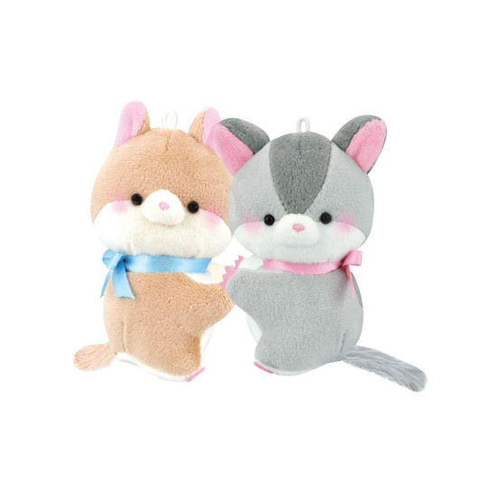 Spoon Inc. Best Friends Flying Squirrels Bag Charm Keychain Flying Squirrels colorway