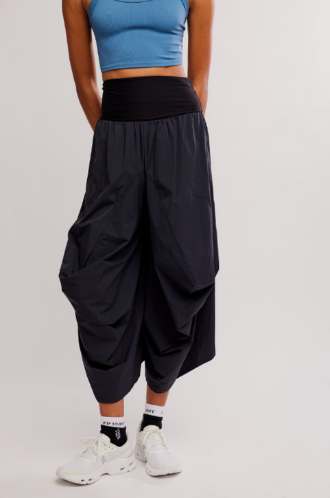 FP Movement Way Back Convertible One Piece Black full view