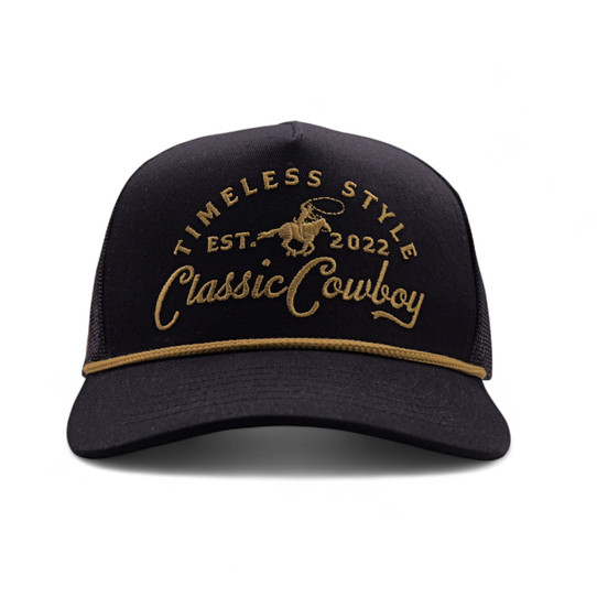 Classic Cowboy The Outpost Snapback Hat Outpost Full front