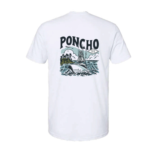 Poncho Outdoors The Sport Fisher Tee SportFisher Front back view