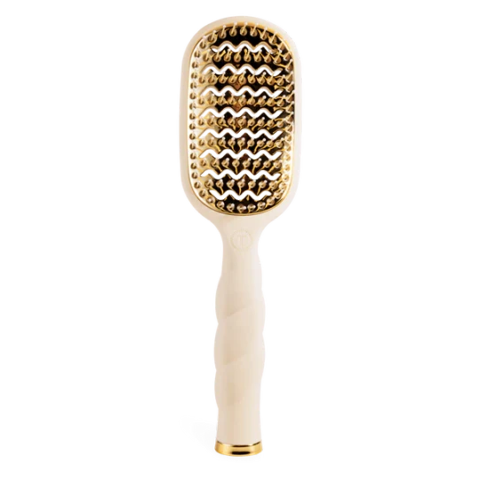 Teleties Vented Hair Brush in Tan