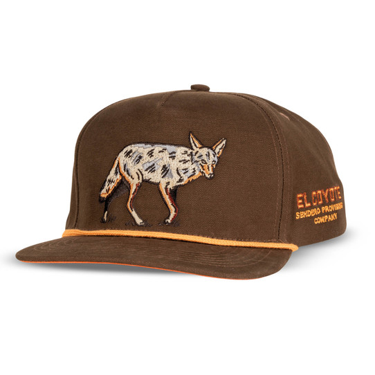 Sendero Provisions Co. Coyote Snapback Hat Coyote Brown Tilt