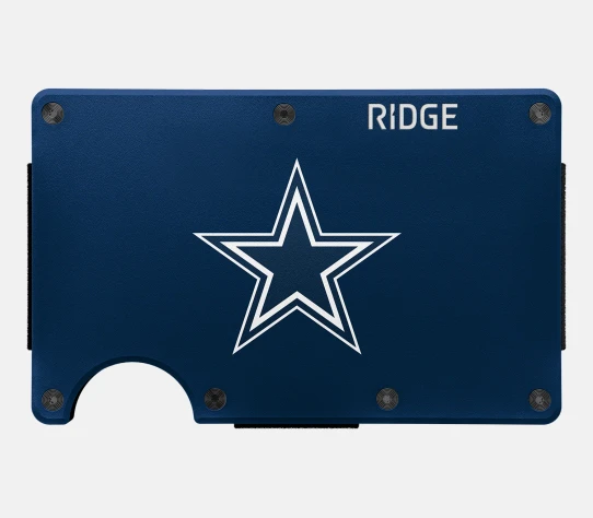 The Ridge Dallas Cowboys Classic Wallet flat lay