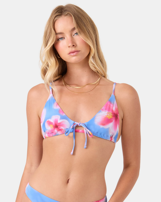 Roxy Women's Hibiscus Daze Bikini Top B9H Primary view