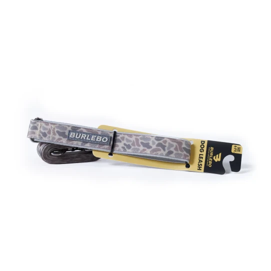 Burlebo Camo Dog Leash Classic Deer Camo full lay flat