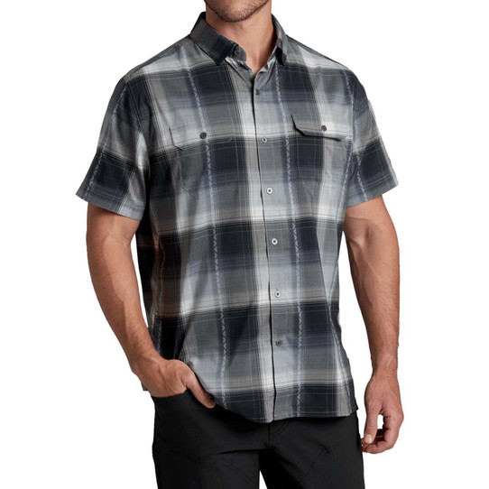 KUHL Response Short Sleeve Shirt Wind Gust front view