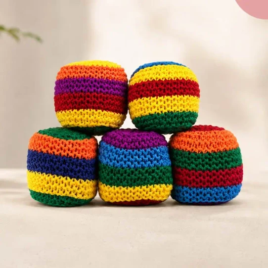 Crochet Hacky Sack Toy