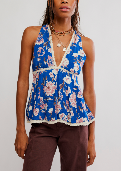 Free People Women's Rome Printed Tank Top