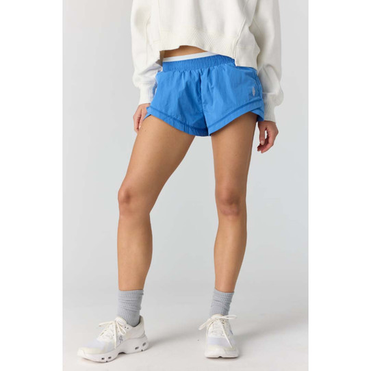 FP Movement On The Go Shorts Light Cobalt front view