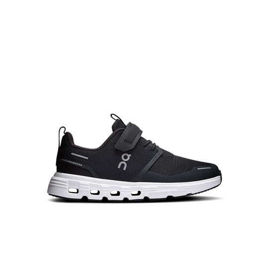 On Running Kids' Cloud Play 2 Black/White side view