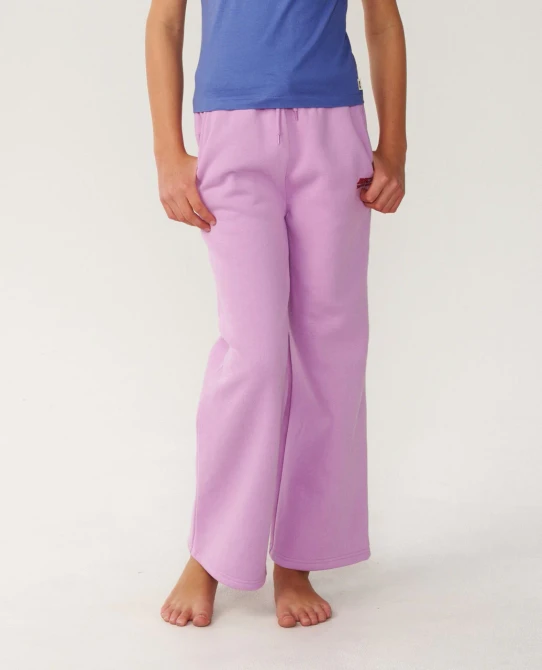 Rip Curl Girls' Surf Puff Wide Leg T Pants Lilac product view