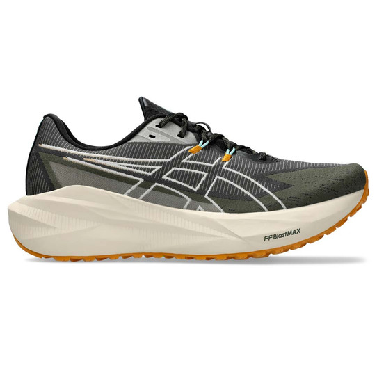 Asics Blazeblast Trail Running Shoes Black Sandstorm side profile
