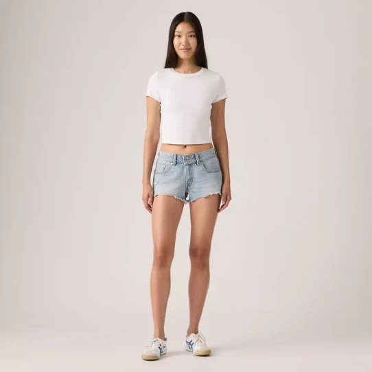Levi's Women's Superlow Loose Shorts in Bogus Question
