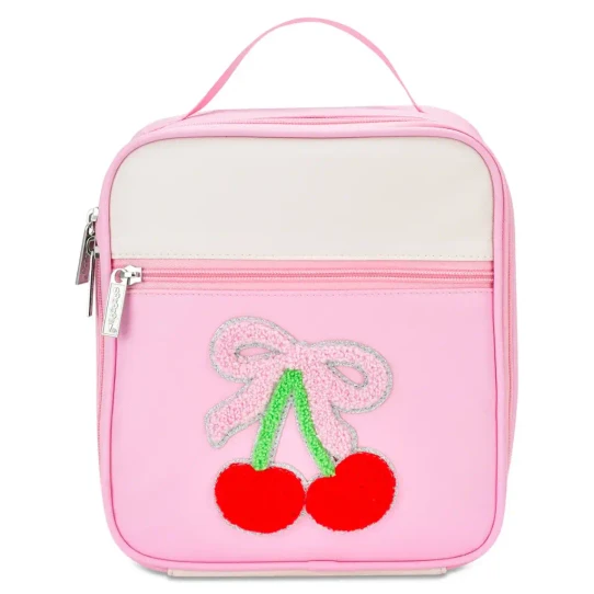 Iscream Varsity Pink Lunch Tote front view
