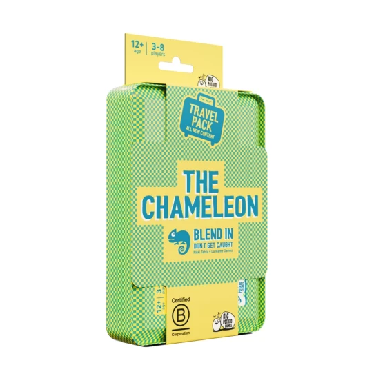 Big Potato Games The Chameleon Travel Game Tin travel game set
