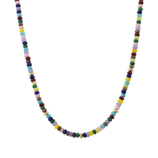 TYLER'S Beaded 16" Necklace in Multi