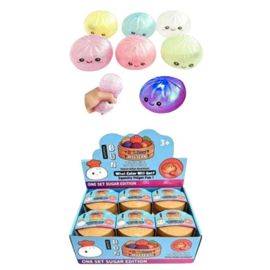 LED Mystery Dumpling Squishy Squeeze Toy