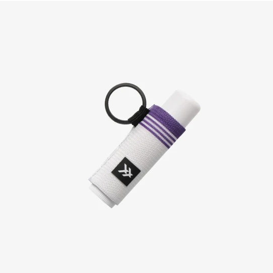 Thread Wallets TCU Lip Balm Holder in TCU White