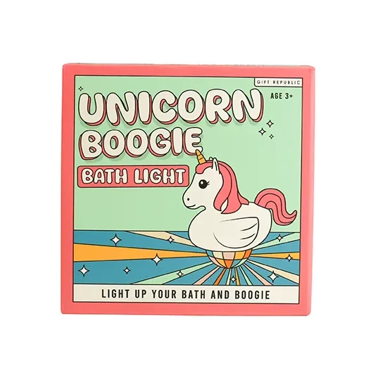 Gift Republic Boogie Unicorn Bath Toy side view