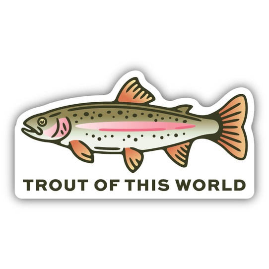 Stickers Northwest Trout of This World Sticker