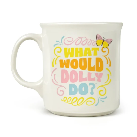 Fred & Friends What Would Dolly Do? Coffee Mug alternate angle