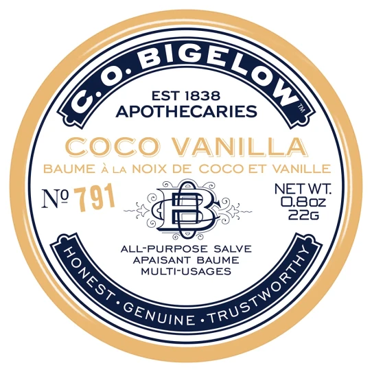 C.O. Bigelow Coco Vanilla All-Purpose Salve Tin