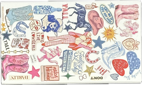 Cowgirl Matchbox
