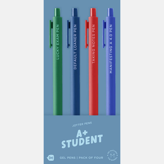 Talking Out Of Turn A+ Student Pen Set