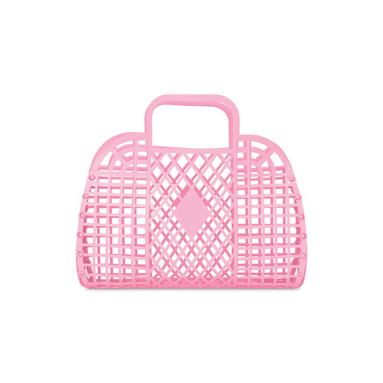 Iscream Pink Mini Jelly Bag front view