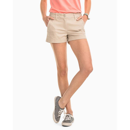 Women's Driftwood Khaki Leah 3'' Shorts