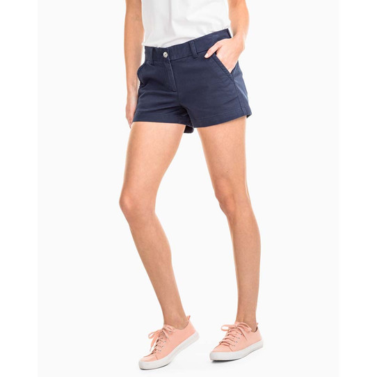 Women's Navy Leah 3'' Shorts