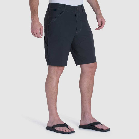 Kuhl Men's 10" Renegade shorts bianco in the Koal colorway